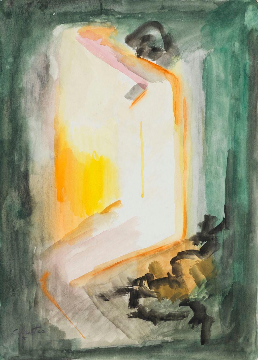 Jean-Marie Calmettes comparable auction result: jean marie calmettes 1918 2007 composition sign e en bas gauche contresign e au dos et d d