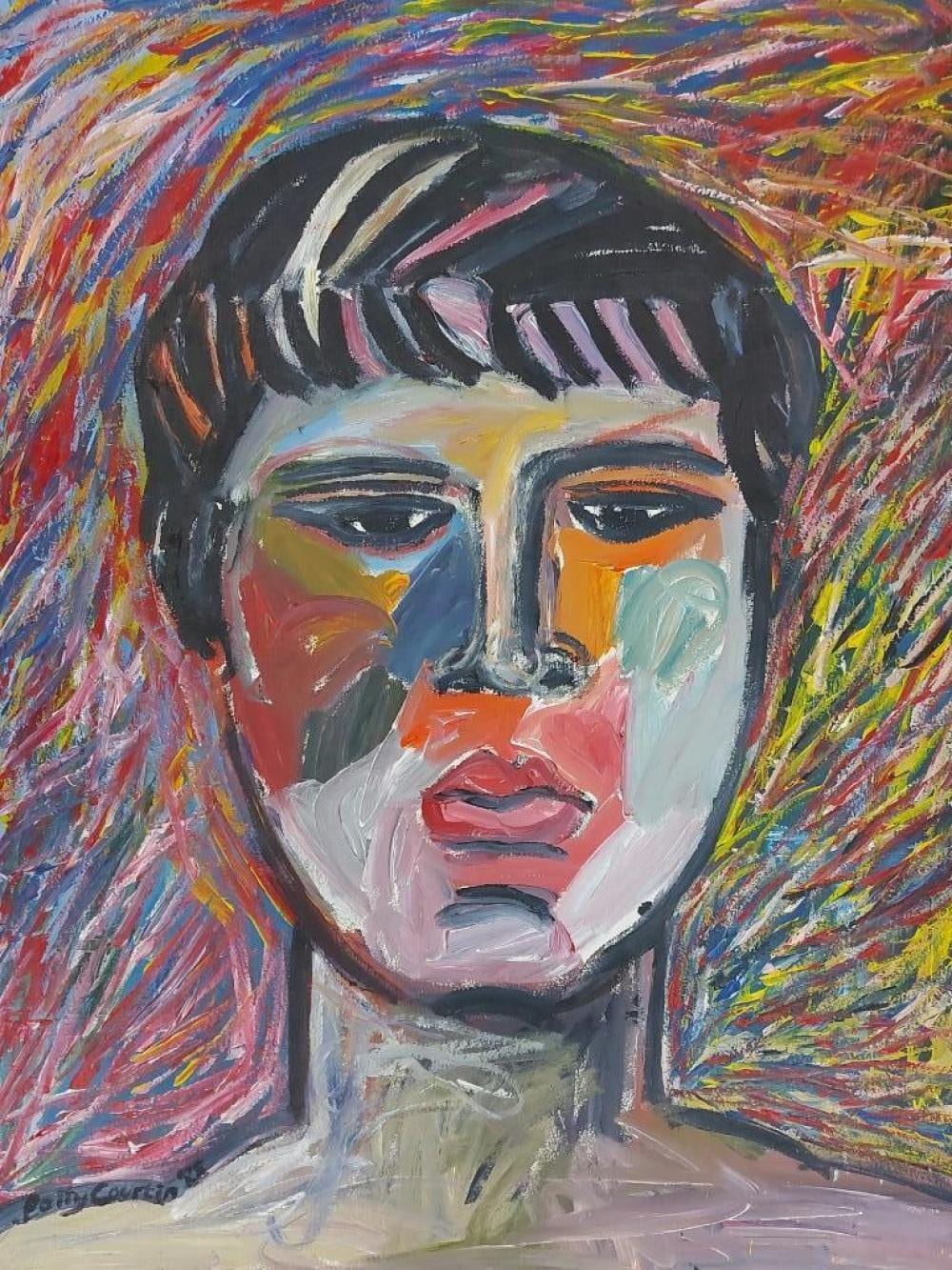 polly courtin born 1951 head study 1988 · Gibson's · 2021-10-05 Polly Courtin comparable auction result: polly courtin born 1951 head study 1988