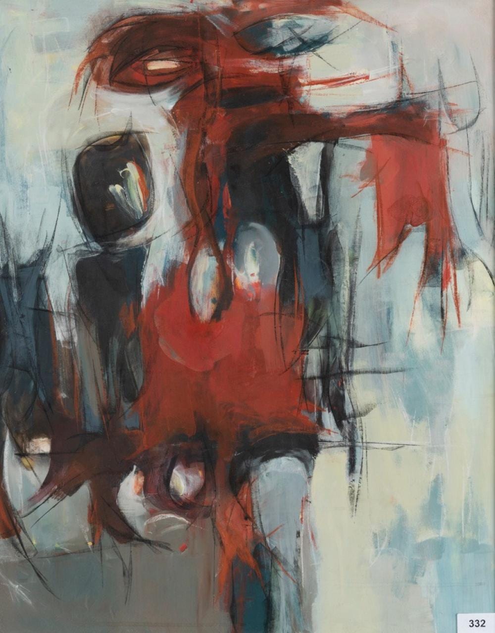 Irene Amos comparable auction result: irene amos 1927 2012 farewell