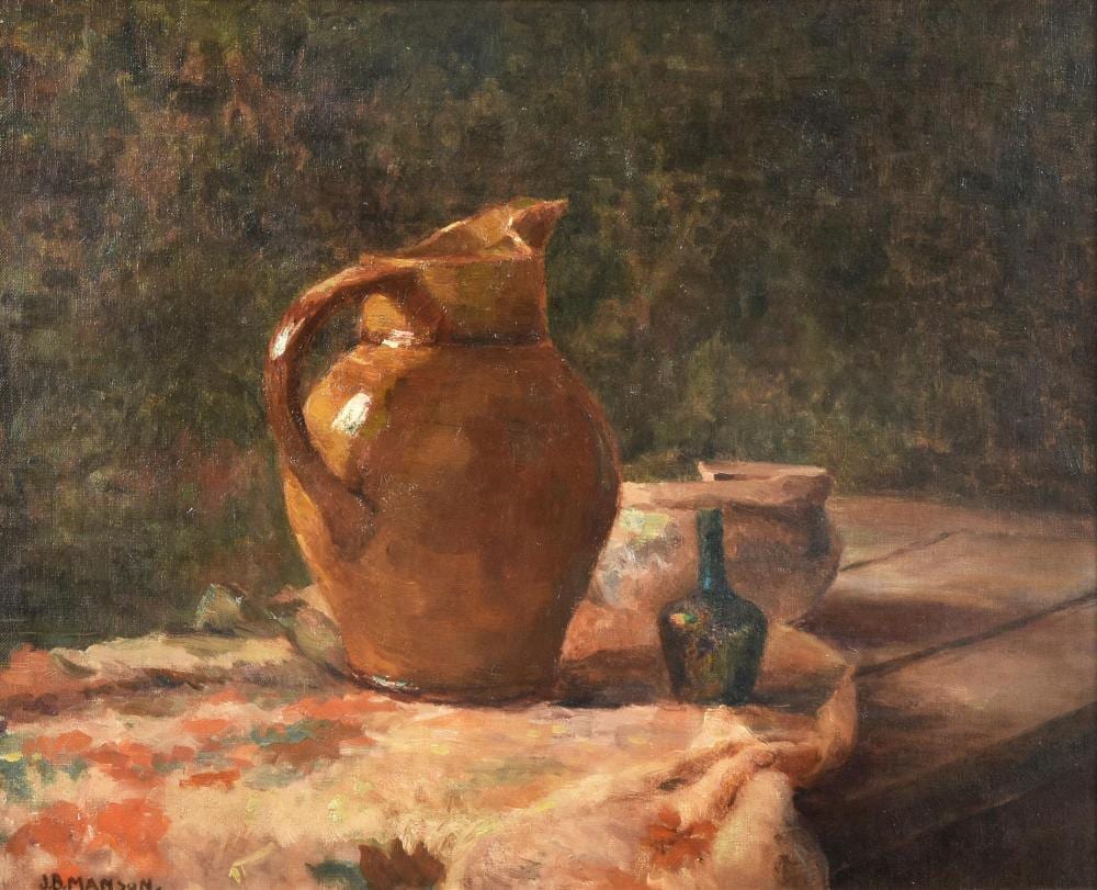 James Bolivar Manson comparable auction result: james bolivar manson british 1879 1945 still life with brown jug