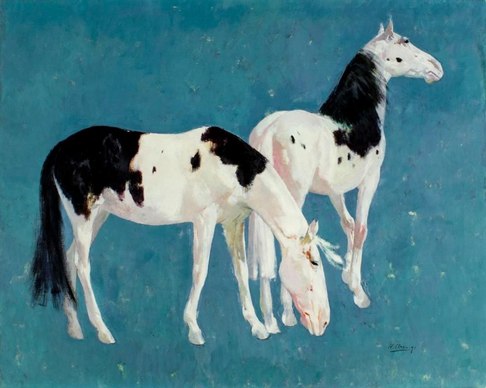 Ricard Arenys Galdón comparable auction result: ricardo arenys spain 1914 1977 oil painting