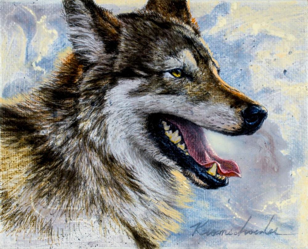 Lee Kromschroeder comparable auction result: lee kromschroeder ca 20c oil painting