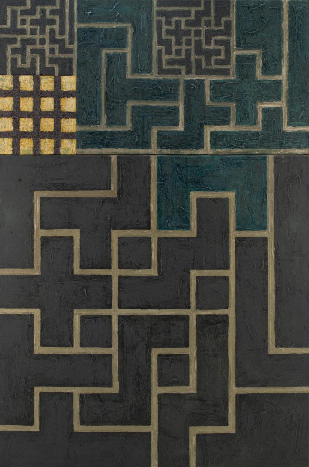 Hans Vandekerckhove comparable auction result: hans vandekerckhove 1957 schloss xi 100 x 150 cm