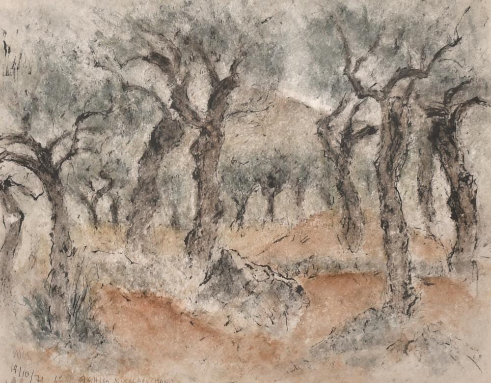 katerina wilczynski 1894 1978 polish a landscape view of aghios nikolaos in crete watercolour signed insc · John Nicholson's Fine Art Auctioneers & Valuers · 2021-09-29 Katerina Wilczynski comparable auction result: katerina wilczynski 1894 1978 polish a landscape view of aghios nikolaos in crete watercolour signed insc