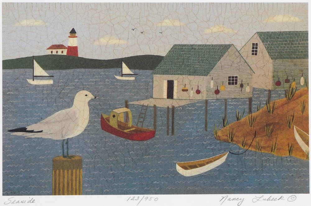 Nancy Lubeck comparable auction result: nancy lubeck seaside