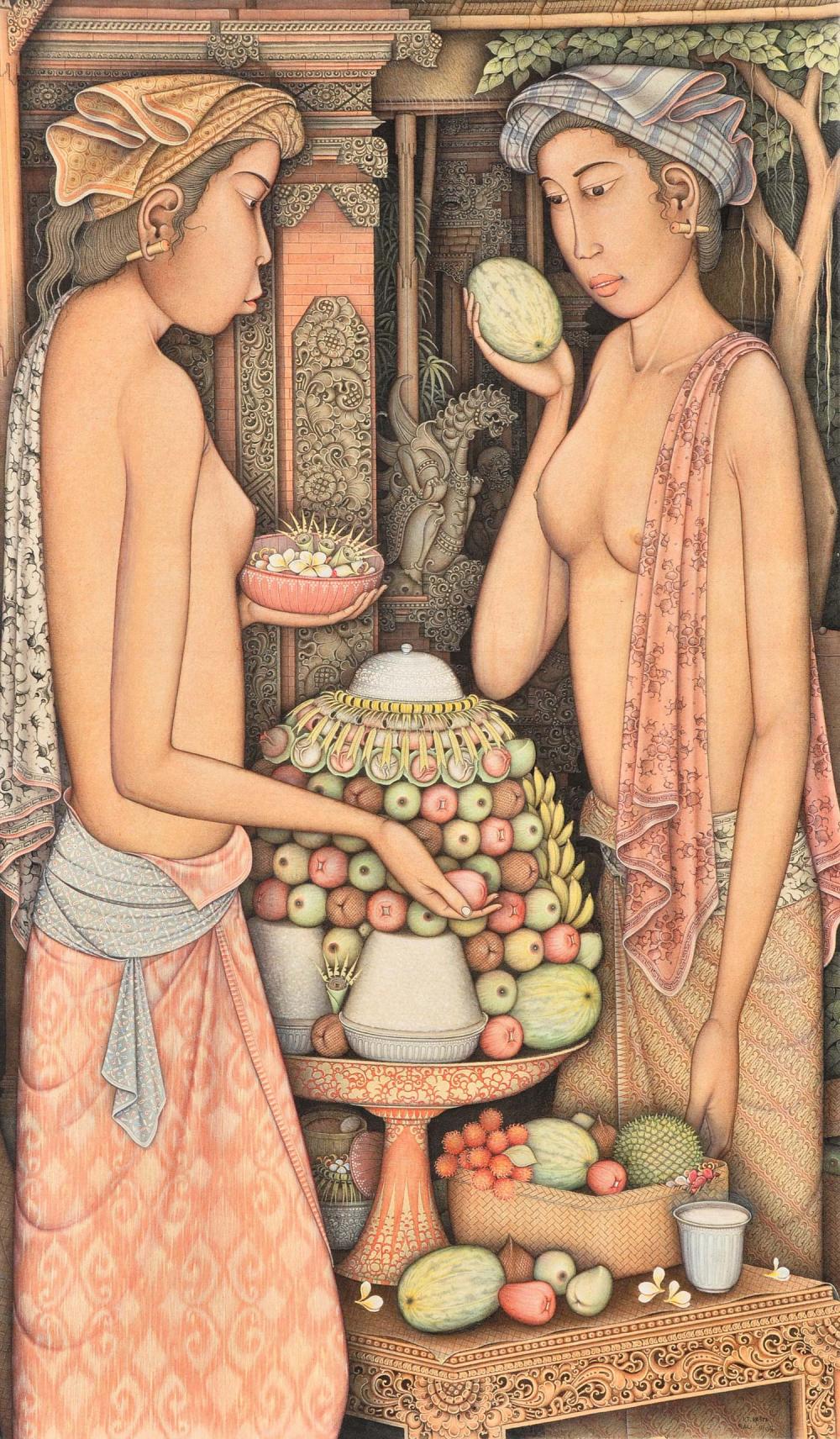 Preparing Temple Offering comparable sale