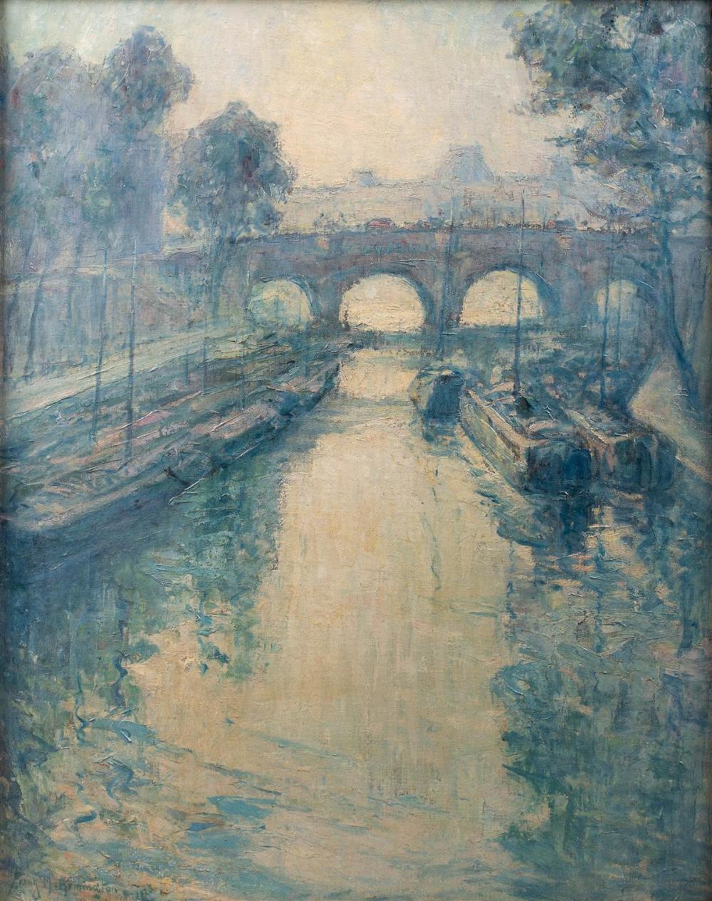 Frank Milton Armington comparable auction result: frank milton armington american 1876 1941 paris oil on canvas 38 x 27 3 4 in 42 3 4 x 35 3 4 in framed
