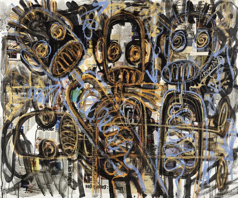 Aboudia Abdoulaye Diarrassouba comparable auction result: aboudia abdoulaye diarrassouba ivorian born 1983 untitled 2014