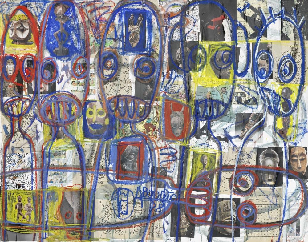 Aboudia Abdoulaye Diarrassouba comparable auction result: aboudia abdoulaye diarrassouba ivorian born 1983 untitled 2016