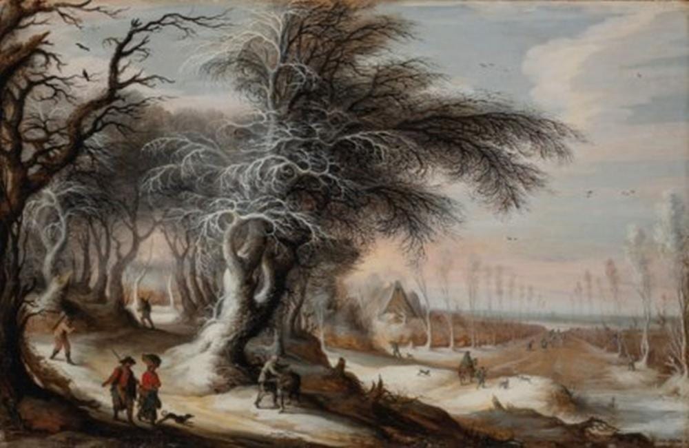 Gijsbrecht Leytens comparable auction result: gijsbrecht leytens antwerp 1586 1657 or earlier a winter landscape with v