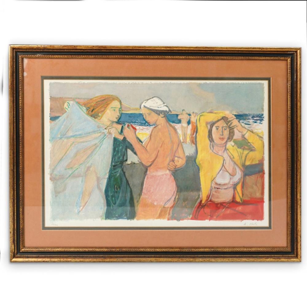 Adrien Holy comparable auction result: adrien holy 1898 1979 lithograph in color