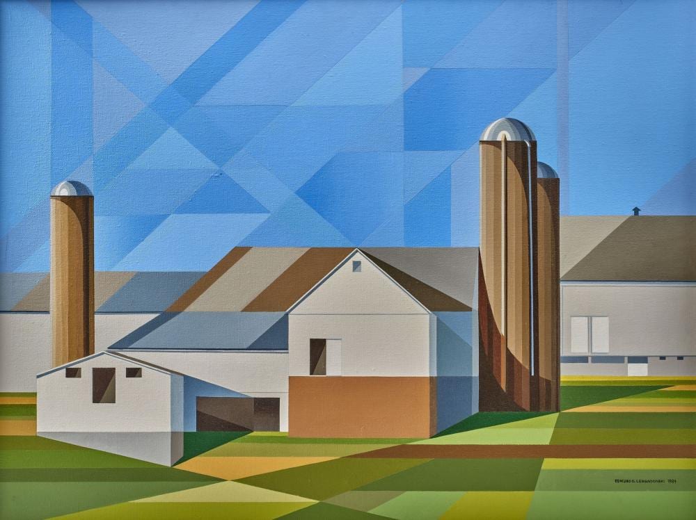 Edmund D. Lewandowski comparable auction result: edmund d lewandowski painting