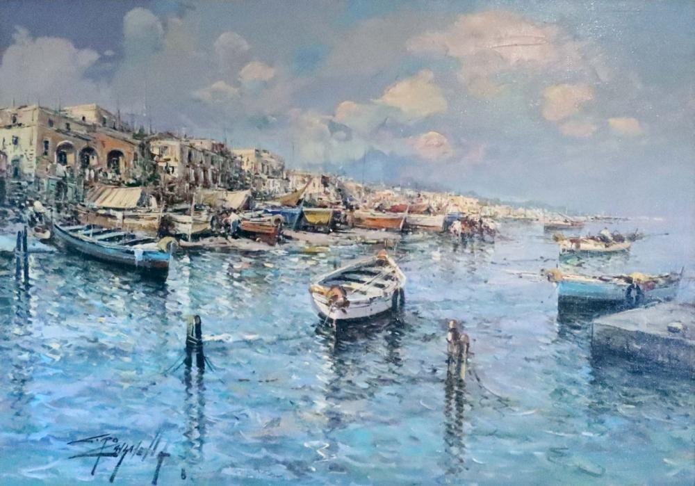 Ciro Canzanella comparable auction result: ciro canzanella b 1948 mediterr
