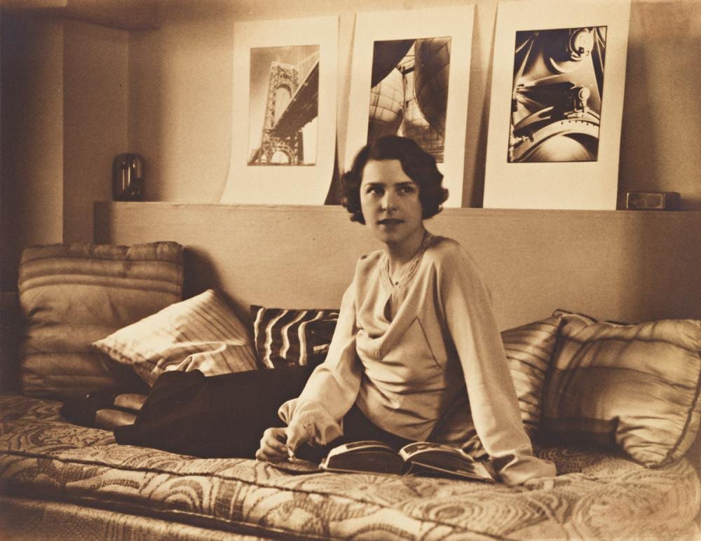 H. Richardson Cremer comparable auction result: h richardson cremer active 1920s 40s portrait of margaret bourke white with her photographs behind her