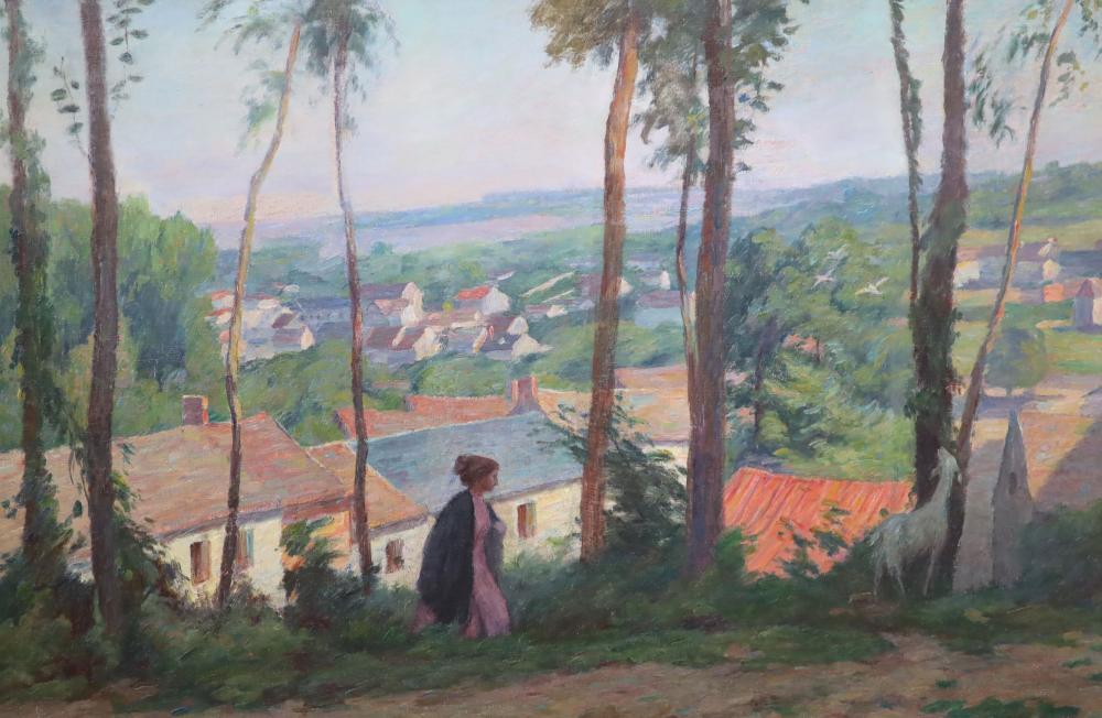 Charles-Jean Agard comparable auction result: charles jean agard french 1866 1950 panorama de nesles oil on canvas 59 x 91cm