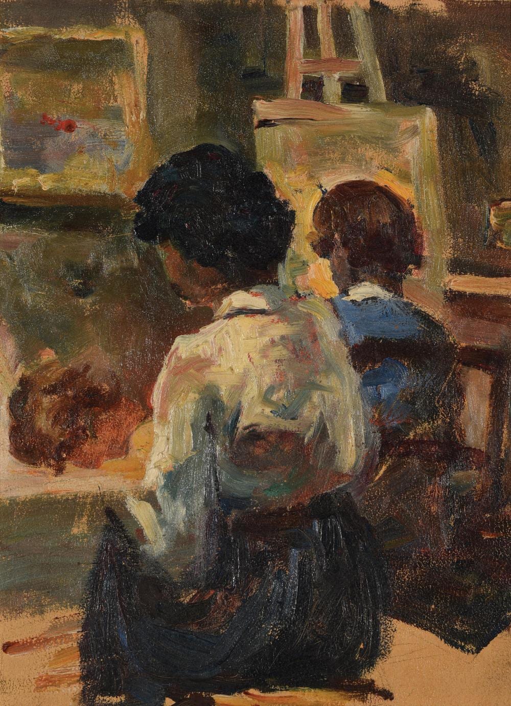Edouard Ducros comparable auction result: edouard ducros 1856 1936 dans l atelier