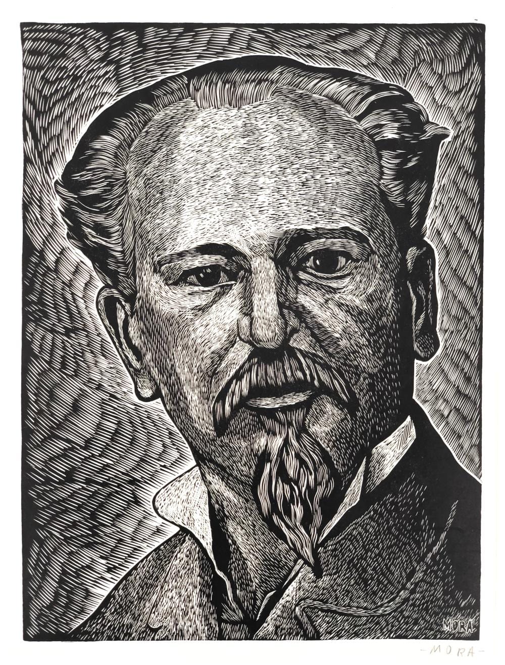 francisco mora juan mateos linocut · Bradford's · 2021-11-07 Francisco (1922) Mora comparable auction result: francisco mora juan mateos linocut