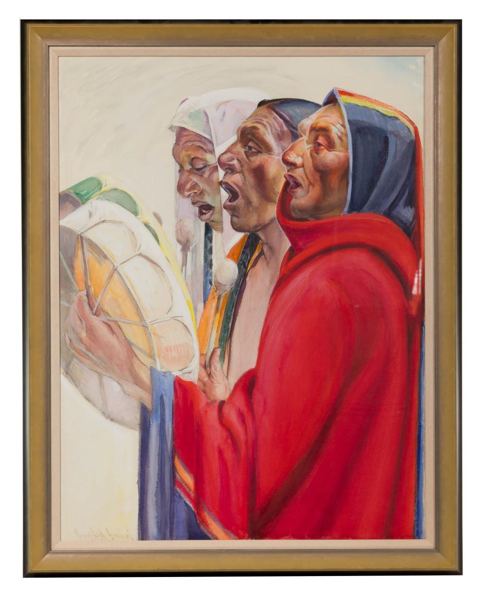 Joseph A. Imhof comparable auction result: joseph a imhof american 1871 1955 watercolor on board