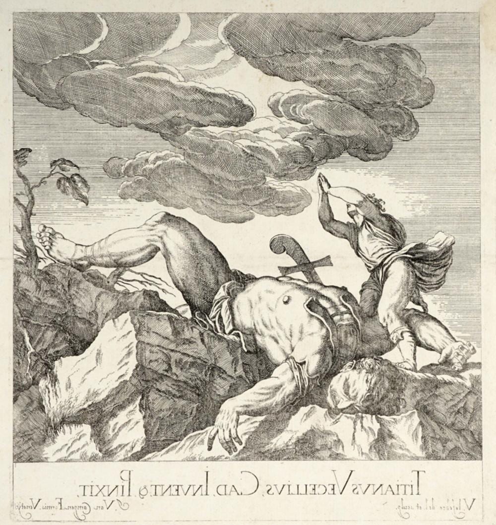 Valentin Lefebvre comparable auction result: valentin lefebvre quattordici controprove di acqueforti da invenzioni di tiziano e di paolo veronese