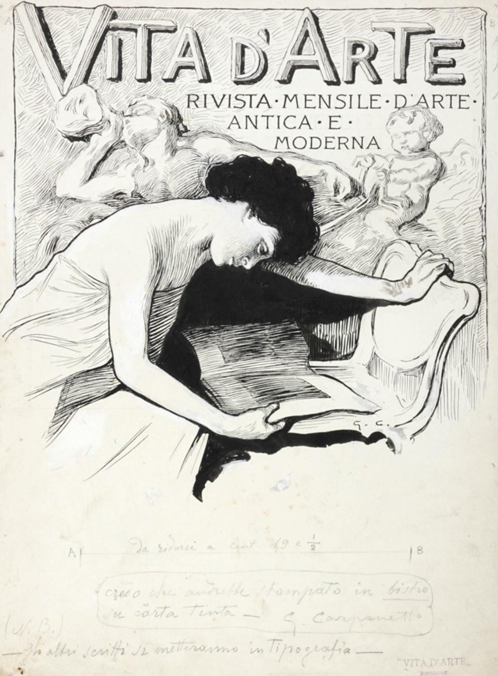 giovanni battista carpanetto bozzetto per vita d arte ante 1909 · Gonnelli Casa d'Aste · 2021-10-27 Giovanni Battista Carpanetto comparable auction result: giovanni battista carpanetto bozzetto per vita d arte ante 1909