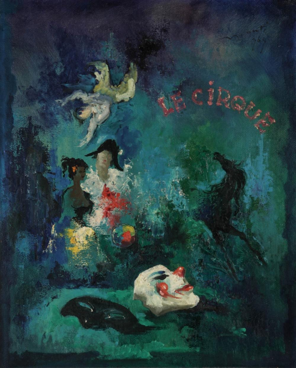 Cesarino Monti comparable auction result: cesarino monti le cirque seconda met del xx secolo