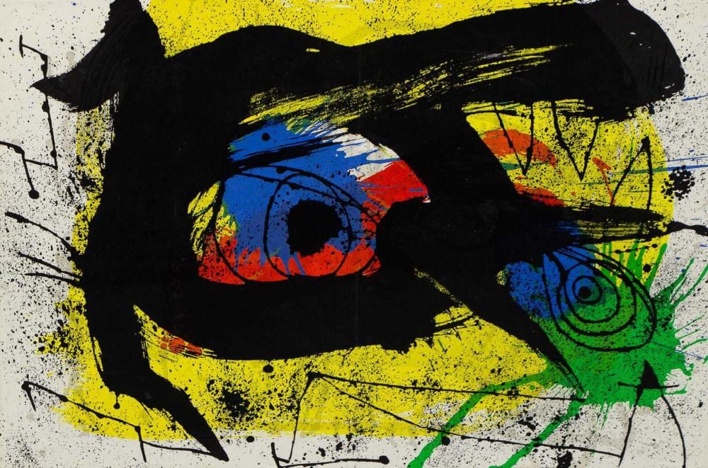 JOAN MIRO (SPAIN) "Untitled" sold by Ozbid Auctions, lot 99 — auction record photograph
