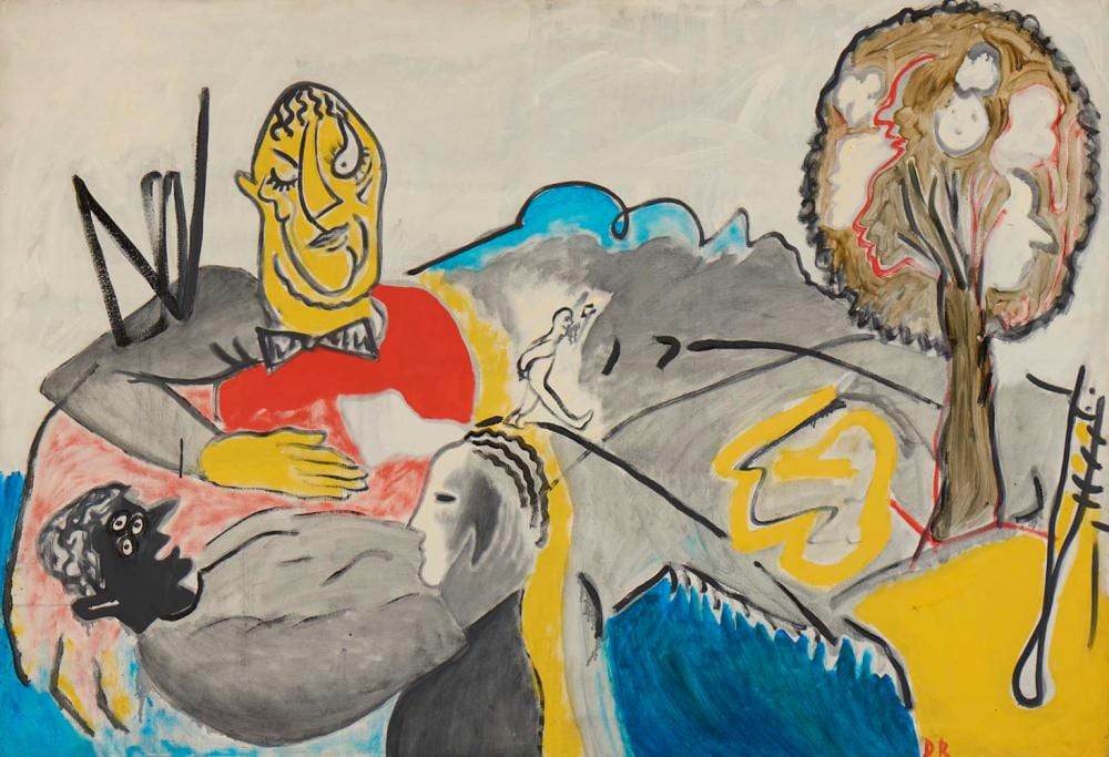 Darocha comparable auction result: darocha leo sobre tela d 89 x 130 cm