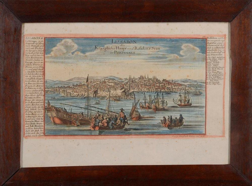 Georg Christoph Kilian comparable auction result: georg christoph kilian gravura colorida
