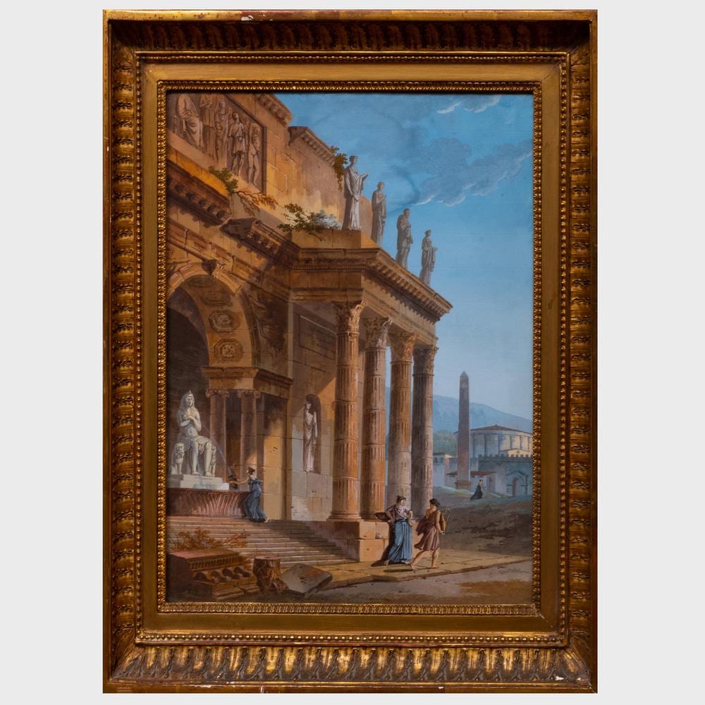 alexandre jean dubois drahonet 1791 1834 architectural capriccio with figures · STAIR · 2021-10-20 Alexandre Jean Dubois-Drahonet comparable auction result: alexandre jean dubois drahonet 1791 1834 architectural capriccio with figures