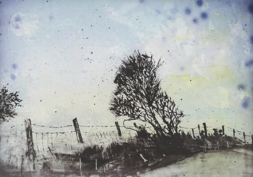 Elizabeth Magill comparable auction result: 7pc elizabeth magill parlous land series 2006 lithographs