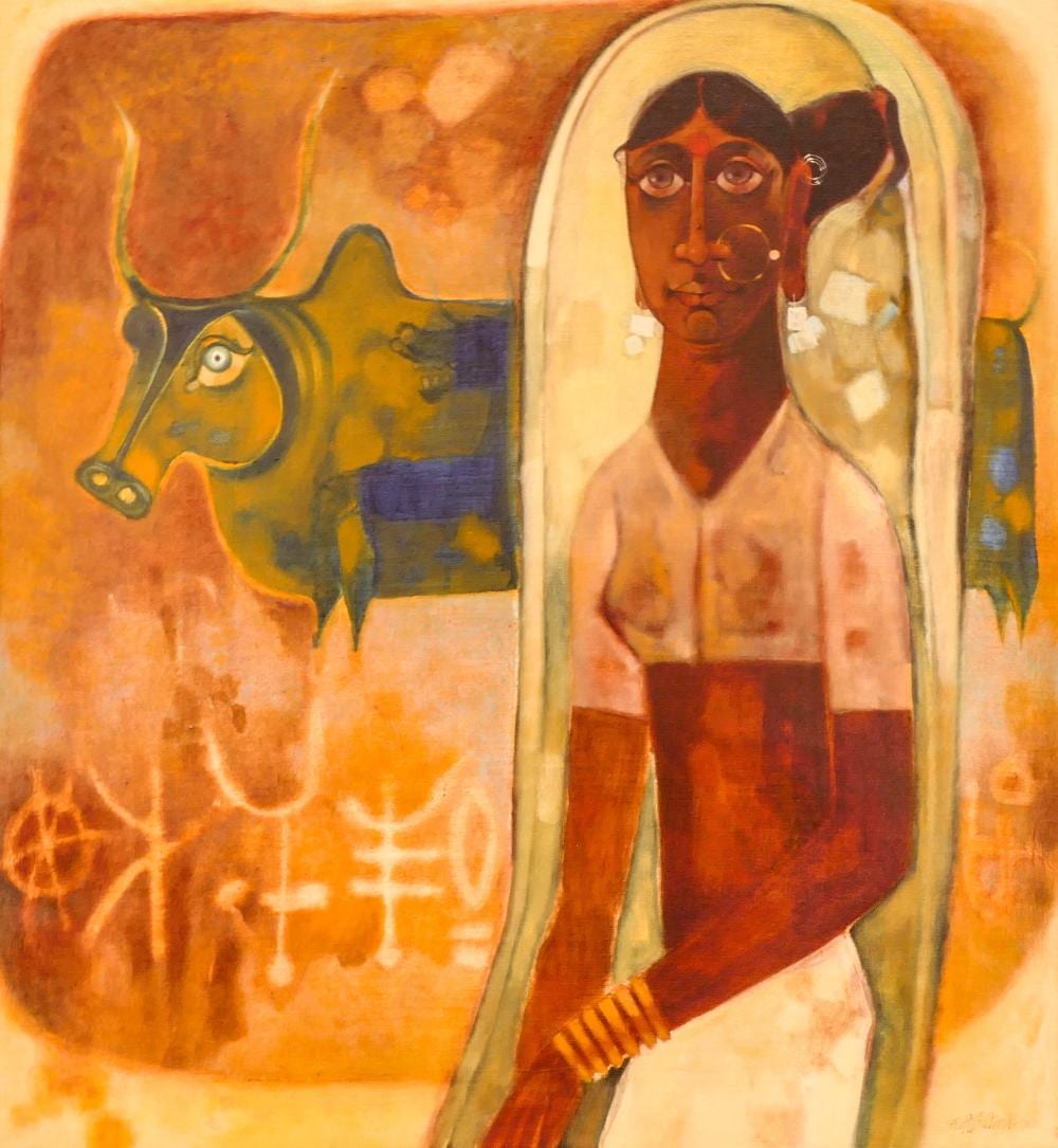 j sultan ali tribal maiden 1969 oil · MBA Seattle Auction LLC · 2021-10-21 J. Sultan Ali comparable auction result: j sultan ali tribal maiden 1969 oil