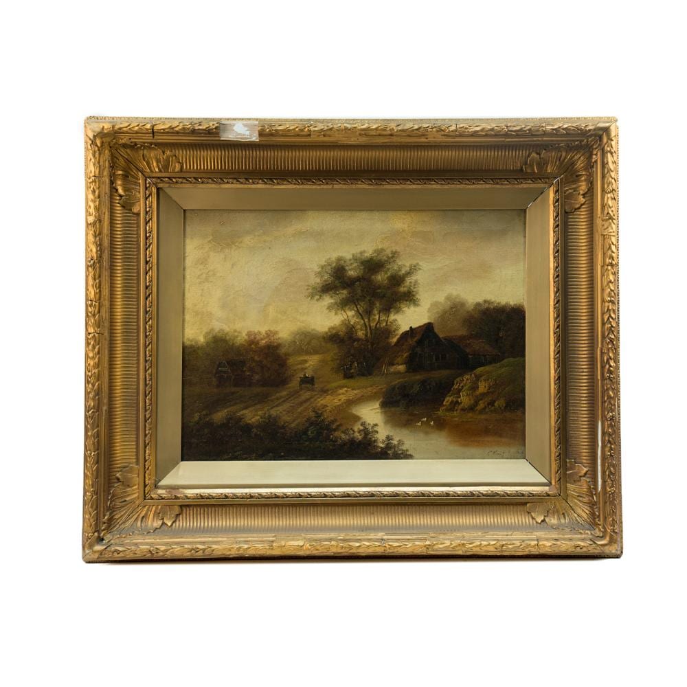 Charles Greville Morris comparable auction result: charles greville morris signed oil on canvas