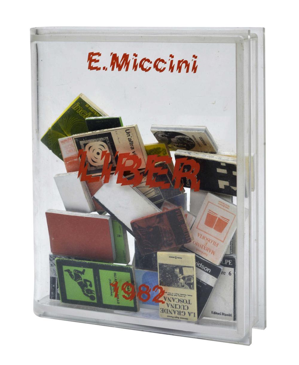 Eugenio Miccini comparable auction result: eugenio miccini 1925 2007 liber 1982
