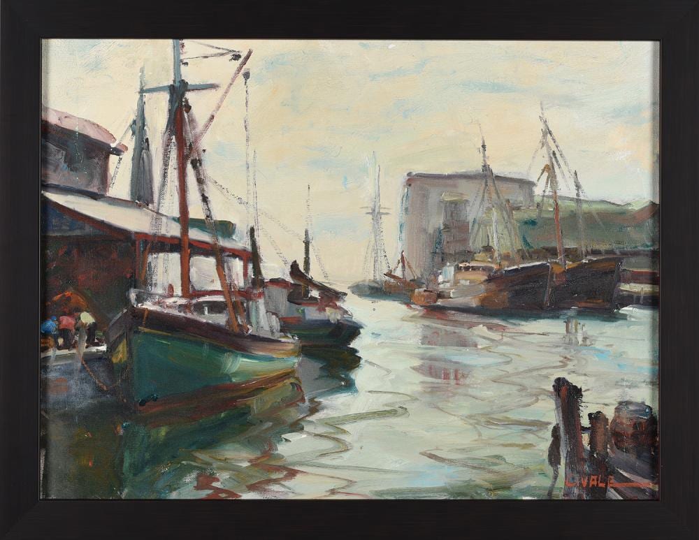 patrick civale american 1901 1984 new england harbor oil on canvas · Huntington Museum of Art · 2021-10-16 Patrick Civale comparable auction result: patrick civale american 1901 1984 new england harbor oil on canvas