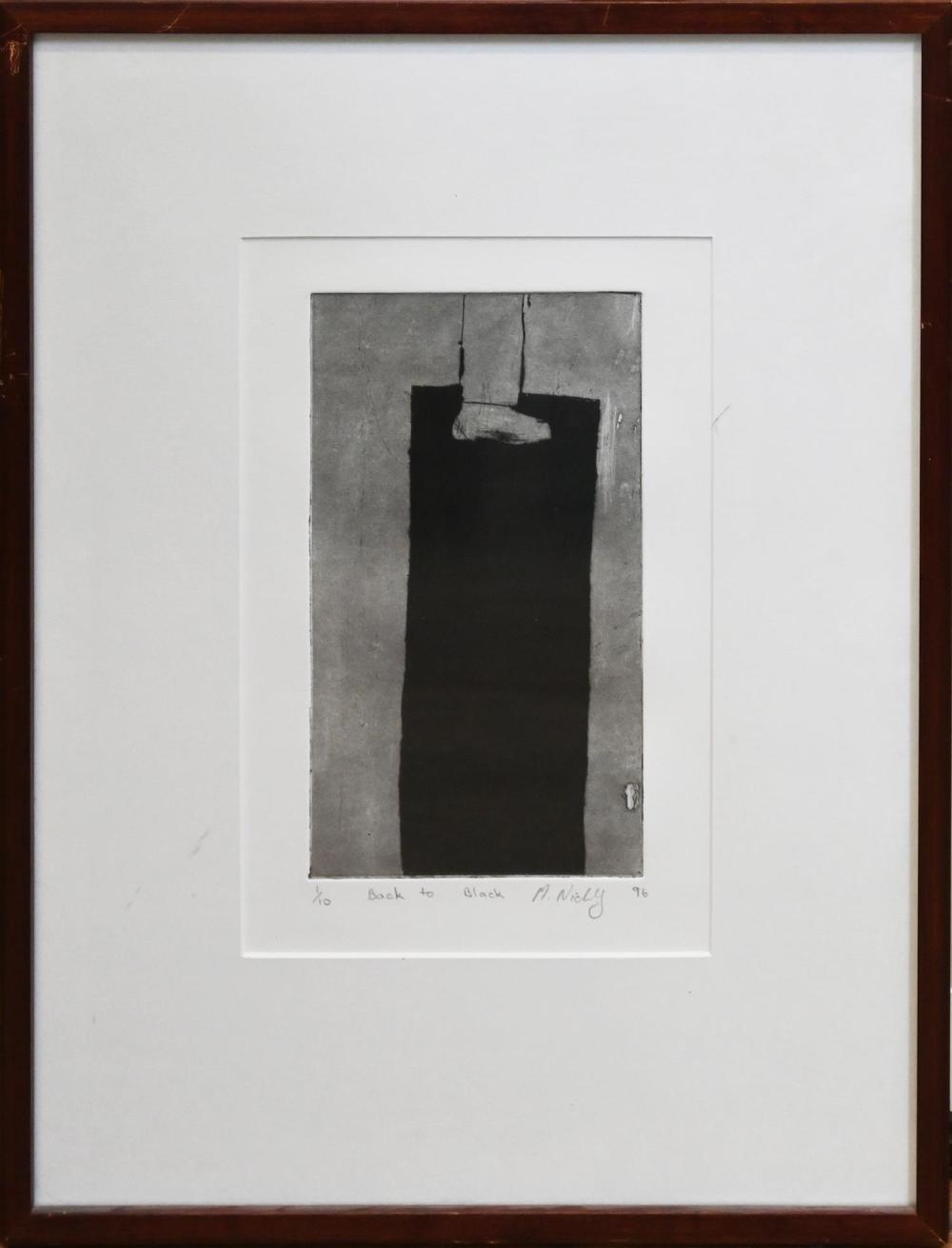 mike nicholls back to black 1996 etching 1 10 27 x 15cm condition overall good framed · Leonard Joel · 2021-10-07 Mike Nicholls comparable auction result: mike nicholls back to black 1996 etching 1 10 27 x 15cm condition overall good framed