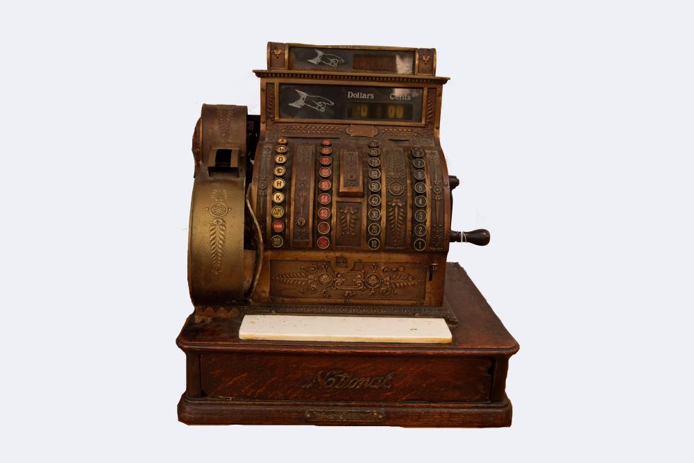 National Cash Register sold by Link Auction Galleries, lot 244 — auction record photograph