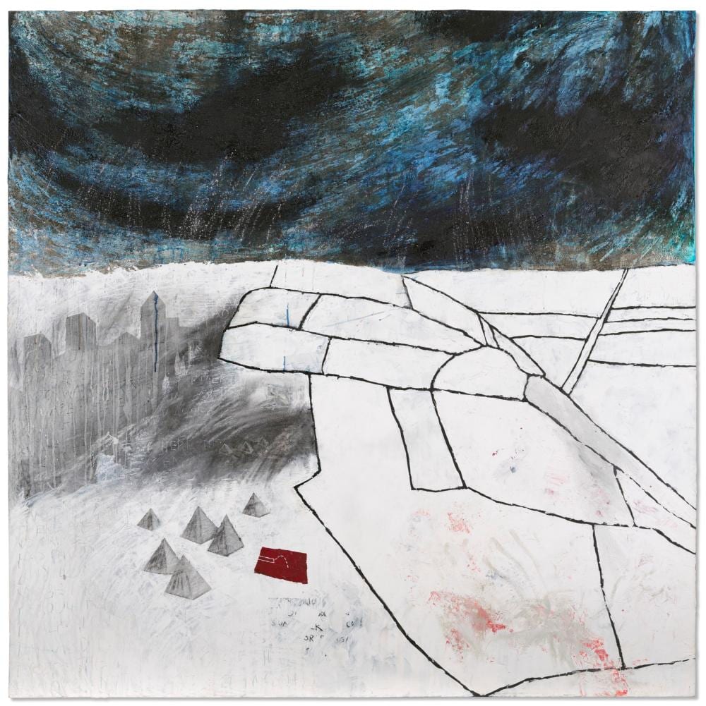 Stanley Donwood comparable auction result: stanley donwood b 1968 hotels and a swimming pool