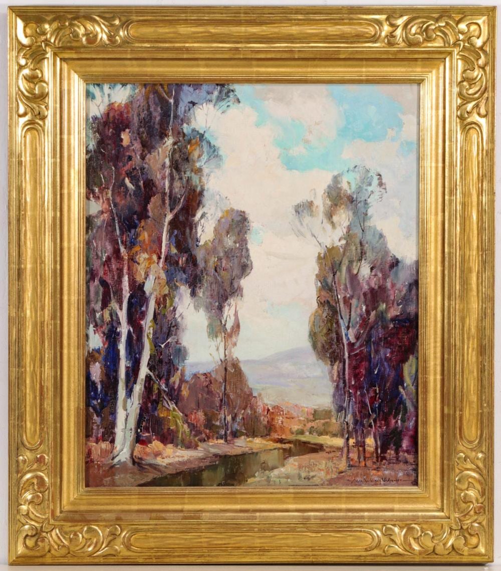 Nell Walker Warner comparable auction result: nell walker warner 1891 1970 oil on canvas