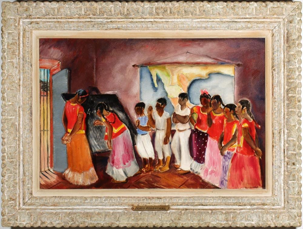 Doris Rosenthal comparable auction result: doris rosenthal 1889 1971 exhibited oil on canvas