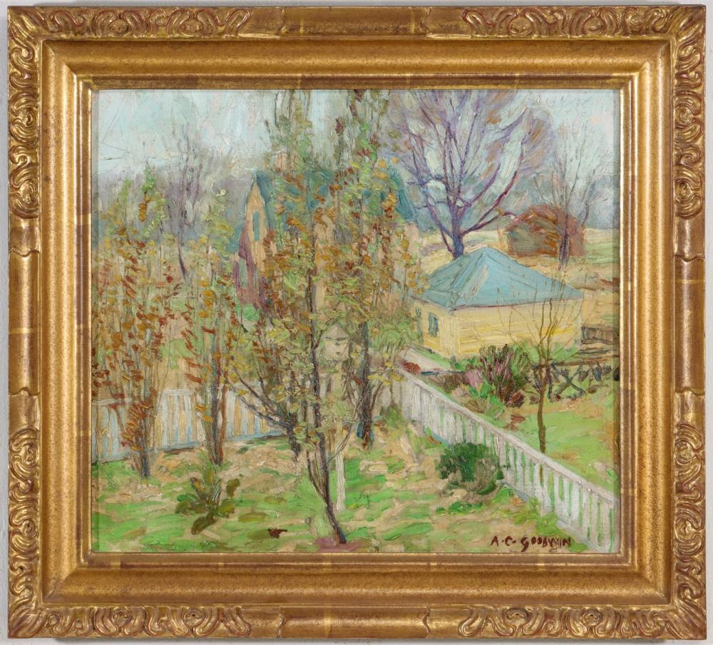 Arthur Goodwin comparable auction result: arthur goodwin 1864 1929 oil on canvas board