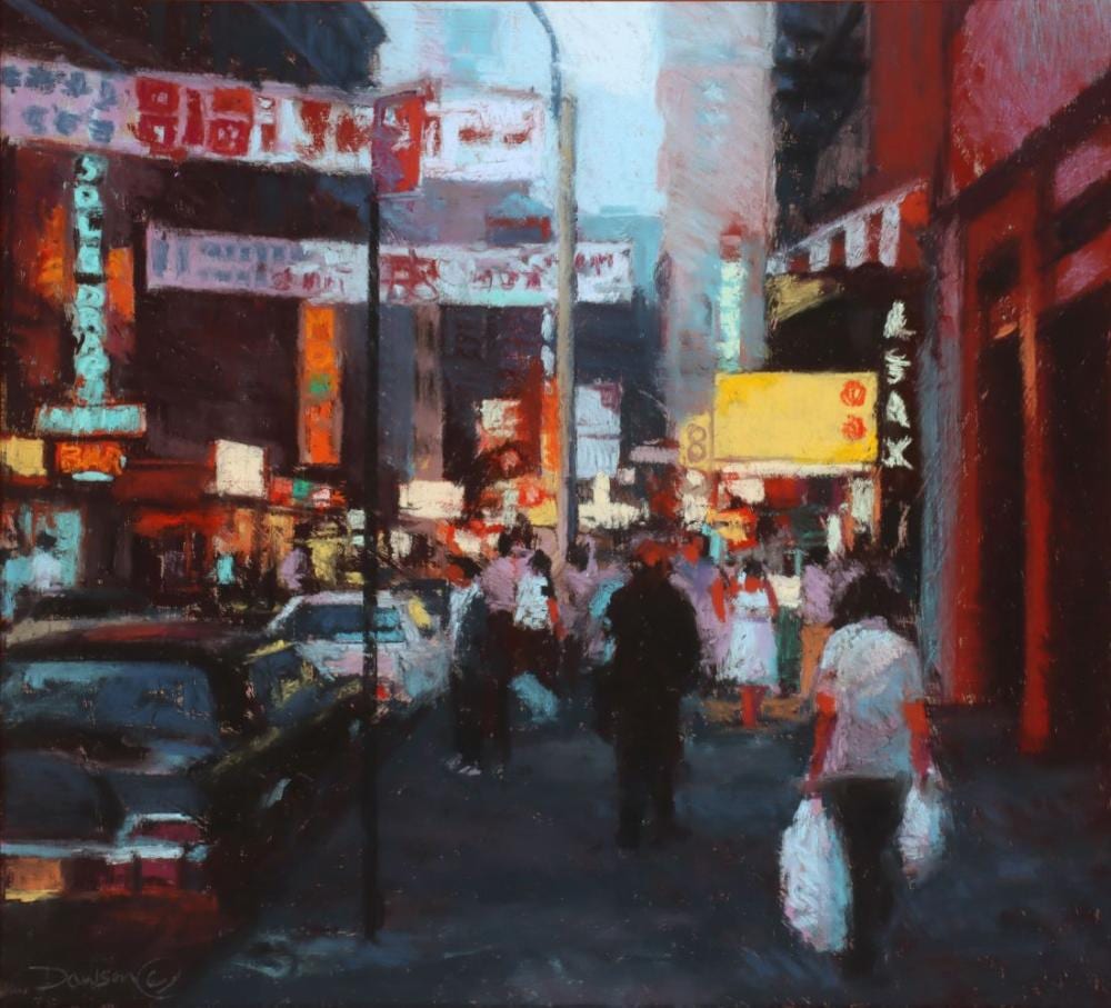 doug dawson born 1944 pastel cityscape · Dirk Soulis Auctions · 2021-10-22 Doug Dawson comparable auction result: doug dawson born 1944 pastel cityscape