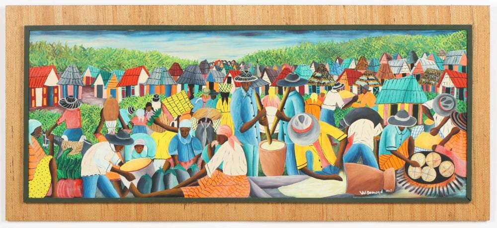Wilmino Domond comparable auction result: wilmino domond haitian 1925 2016