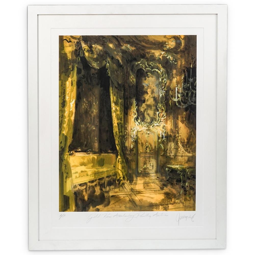 Jeremiah Goodman comparable auction result: jeremiah goodman 1922 2017 lithograph