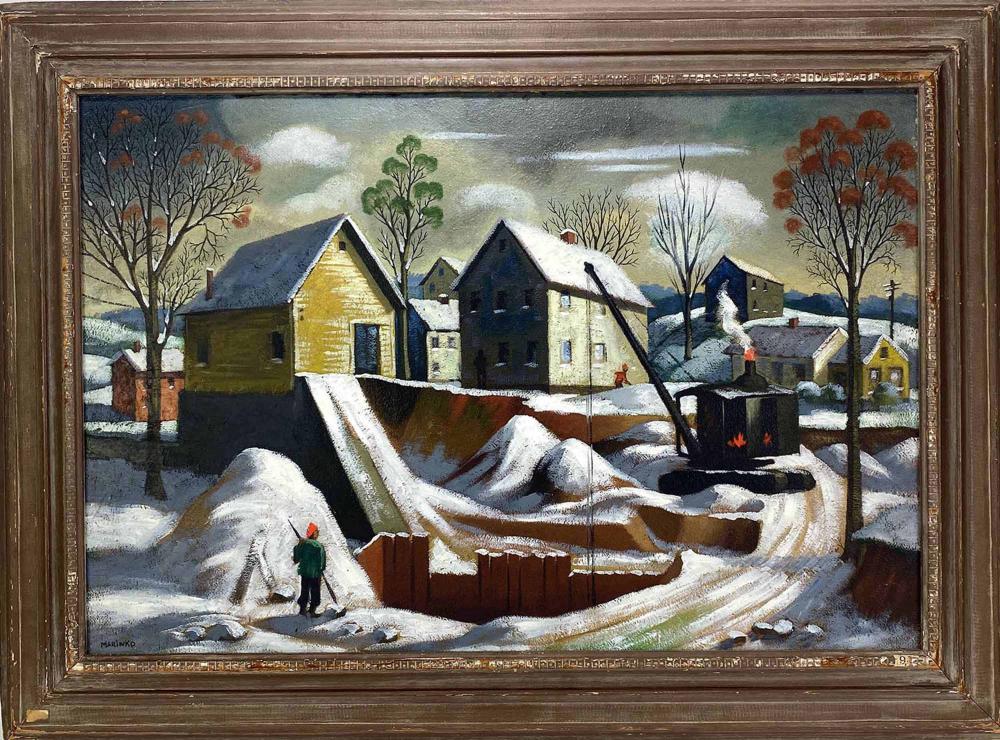 George J. Marinko comparable auction result: george j marinko connecticut 1908 1989