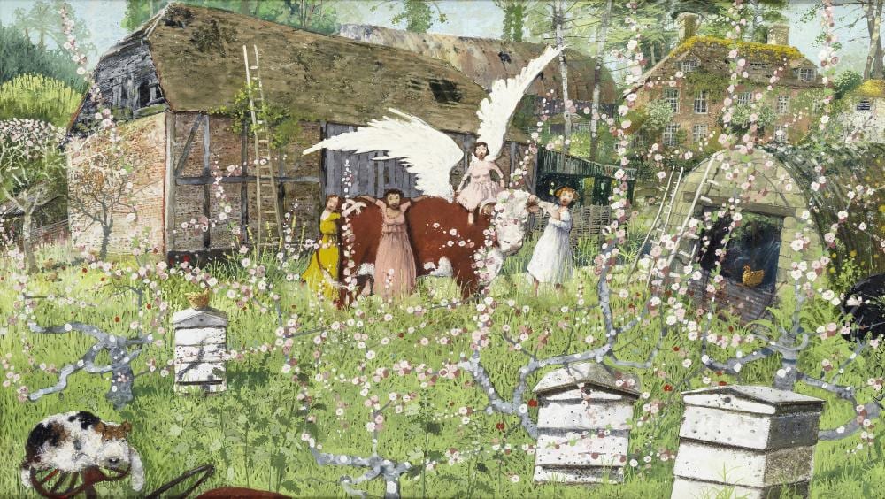 Richard Adams comparable auction result: richard adams british born 1960 ox