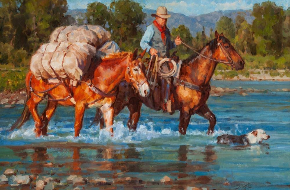 Jason Rich comparable auction result: jason rich american b 1970 wyoming packer 2004