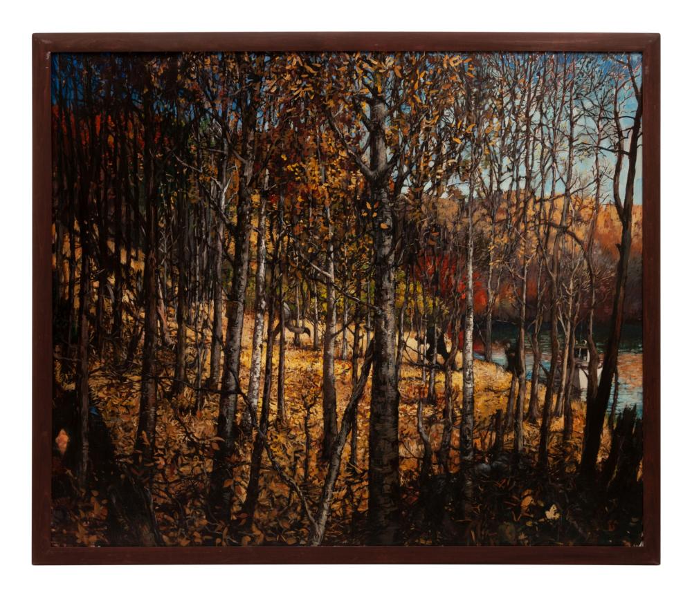 Chester Arnold comparable auction result: chester arnold american b 1952 labyrinth 1993