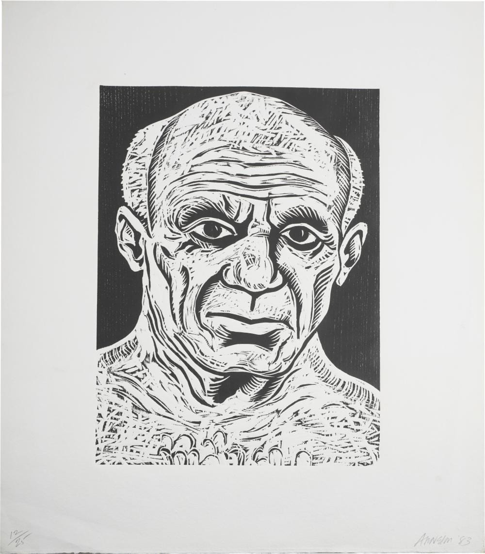 Robert Carston Arneson comparable auction result: robert carston arneson 1930 1992 picasso