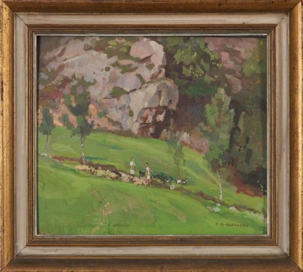 François Maurice Roganeau comparable auction result: fran ois maurice roganeau 1883 1973