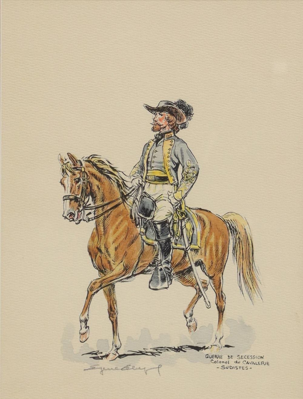 Eugene Leliepvre comparable auction result: eugene leliepvre 1908 2013 cavalry colonel w c